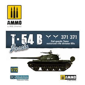 Ammo of MIG T-54B. DECALS 1/72