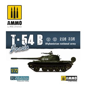Ammo of MIG T-54B. DECALS 1/72