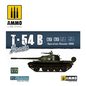Ammo of MIG T-54B. DECALS 1/72