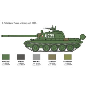 Italeri 1:72 T-55 (WERSJA PL, NOWE FORMY)