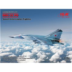 ICM 1:72 MiG-25 PD - SOVIET INTERCEPTOR FIGHTER 