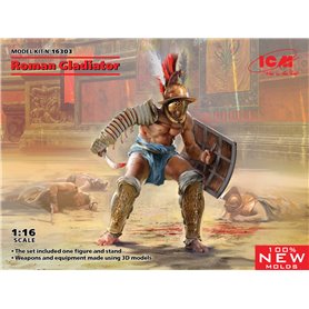 ICM 16303 - Roman Gladiator (100% new molds)