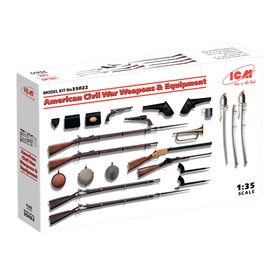 ICM 1:35 AMERICAN CIVIL WAR WEAPONS AND EQUIPMENT