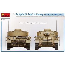 Mini Art 35302 Pz.Kpfw.IV Ausf. H Vomag Early Prod. June 1943
