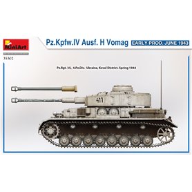 Mini Art 35302 Pz.Kpfw.IV Ausf. H Vomag Early Prod. June 1943