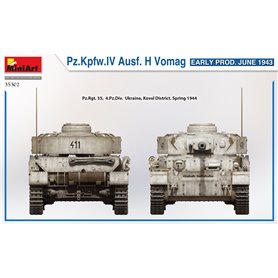 Mini Art 35302 Pz.Kpfw.IV Ausf. H Vomag Early Prod. June 1943