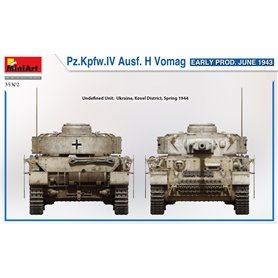 Mini Art 35302 Pz.Kpfw.IV Ausf. H Vomag Early Prod. June 1943