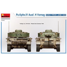 Mini Art 35302 Pz.Kpfw.IV Ausf. H Vomag Early Prod. June 1943