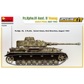 Mini Art 1:35 Pz.Kpfw.IV Ausf.H - VOMAG EARLY PRODUCTION MAY 1943 - INTERIOR KIT