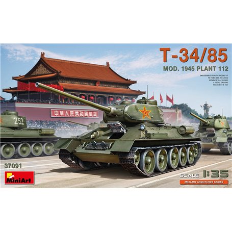 Mini Art 37091 T-34/85 Mod. 1945 Plant 112