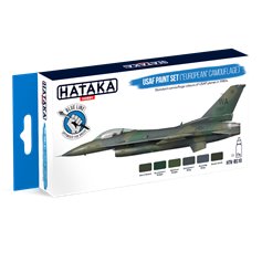 Hataka BS010 BLUE-LINE Zestaw farb USAF PAINT SET - EUROPEAN CAMOUFLAGE