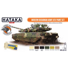 Hataka CS112 Modern Ukrainian Army AFV paint set