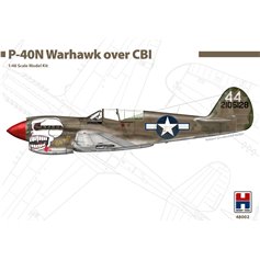 Hobby 2000 1:48 Curtiss P-40N Warhawk - OVER CBI - CHINA, BURMA, INDIA 