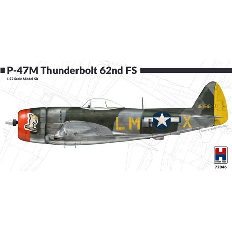 Hobby 2000 72046 P-47M Thunderbolt 62nd Fighter Squadron
