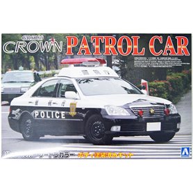 Aoshima 00302 1/24 GRS180 Crown Patrol Car Kanagawa Pref.