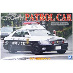 Aoshima 1:24 GRS180 Crown - PATROL CAR KANAGAWA PREF