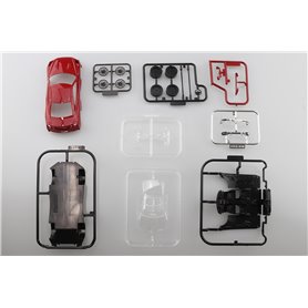 Aoshima 1:32 Nissan GT-R - RED - THE SNAPKIT