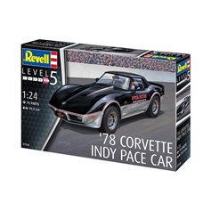 Revell 1:24 Corvette (C3) INDY PACE CAR 1978 - MODEL SET - z farbami