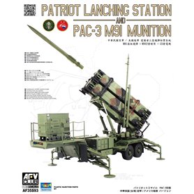 AFV Club AF35S93  Patriot Lanching Station & PAC-3  M91 Munition (the plastic parts of injection from Trumpeter)