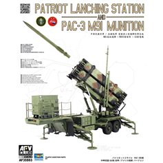 AFV Club 1:35 PATRIOT LANCHING STATION AND PAC-3 M91 MUNITION 