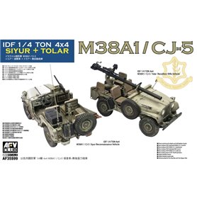 AFV Club AF35S99 IDF M38A1 Series reconnaissance/fire support Jeep