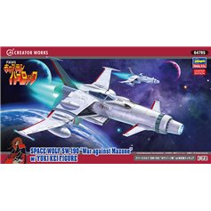 Hasegawa 1:72 Space Wolf SW-190 - WAR AGAINST MAZONE W/YUKI KEI FIGURE