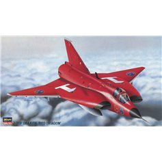 Hasegawa 1:72 J-35F Draken - RED DRAGON 