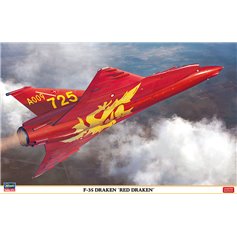 Hasegawa 1:48 F-35 Draken - RED DRAKEN - ROYAL DANISH AIR FORCE 725 SQN. - 40TH ANNIVERSARY 