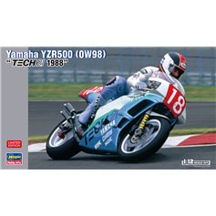 Hasegawa 1:12 Yamaha YZR500 (OW98) - TECH 21 1988 - LIMITED EDITION 