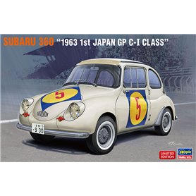 Hasegawa 20465 Subaru 360 "1963 1st Japan GP C-I Class"