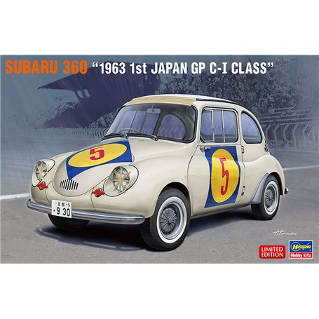 Hasegawa 20465 Subaru 360 "1963 1st Japan GP C-I Class"