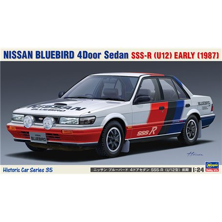 Hasegawa HC35-21135 Nissan Bluebird 4Door Sedan SSS-R (U12) Early (1987)