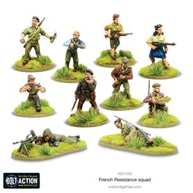 Bolt Action French Resistance Squad