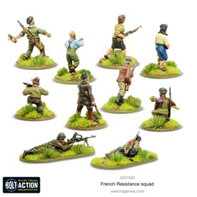 Bolt Action French Resistance Squad
