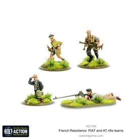 Bolt Action FRENCH RESISTANCE PIAT AND ANTI-TANK RIFLE TEAMS