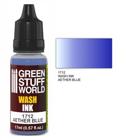 Green Stuff World WASH INK - AETHER BLUE - 17ml