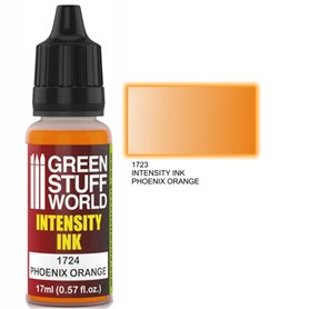 Green Stuff World INKTENSITY - PHOENIX ORANGE INK - 17ml