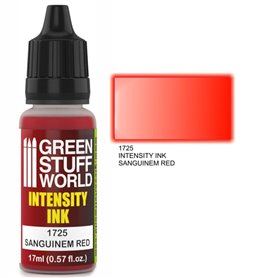 Green Stuff World INKTENSITY - SANGUINEM RED INK - 17ml