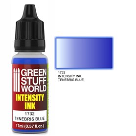Green Stuff World INKTENSITY - TENEBRIS BLUE INK - 17ml