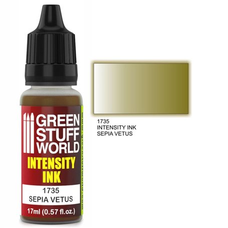 Green Stuff World Inktensity SEPIA VETUS INK 17ml