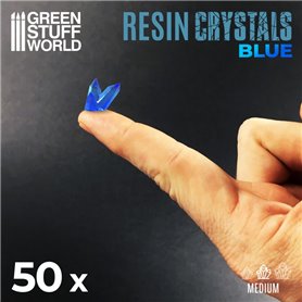 Green Stuff World Medium BLUE Crystals Resin Set