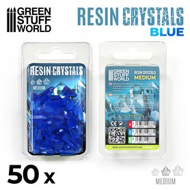 Green Stuff World Medium BLUE Crystals Resin Set