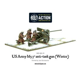 Bolt Action US Army 3-inch anti-tank gun M5 (Winter)