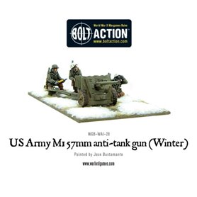 Bolt Action US ARMY 57MM ANTI-TANK GUN M1 - WINTER