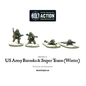 Bolt Action US ARMY BAZOOKA AND SNIPER TEAMS - WINTER