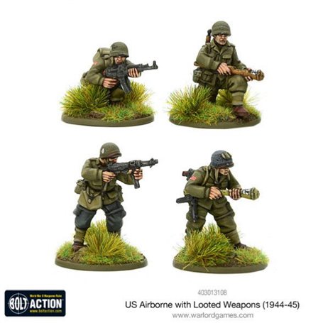 Bolt Action US Airborne with looted German weapons (1944-45)