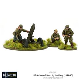 Bolt Action US Airborne 75mm pack light artillery (1944-45)