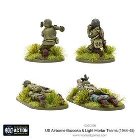 Bolt Action US Airborne Bazooka and light mortar teams (1944-45)