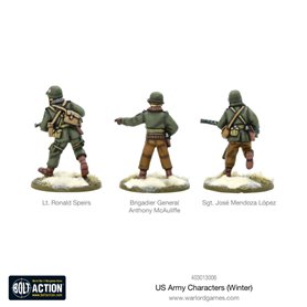 Bolt Action US Army Characters (Winter)