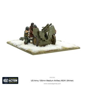 Bolt Action US Army 105mm Medium Artillery M2A1 (Winter)